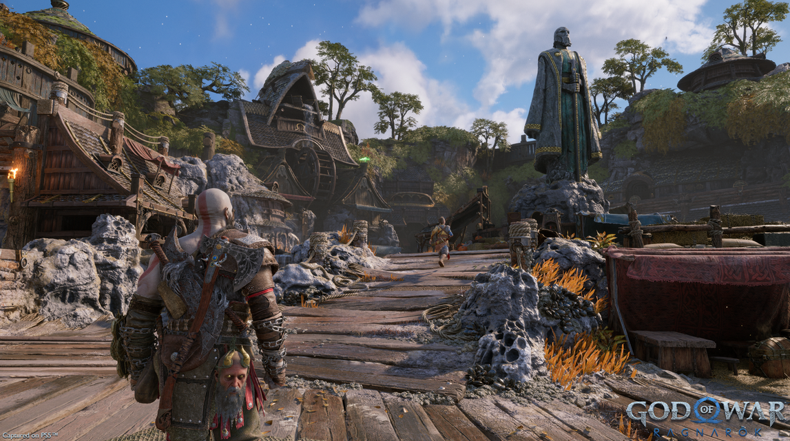 Candidat au titre de "Jeu de l'année" ? Les journalistes sont choqués par God of War Ragnarok et ont déjà publié leurs critiques.-3