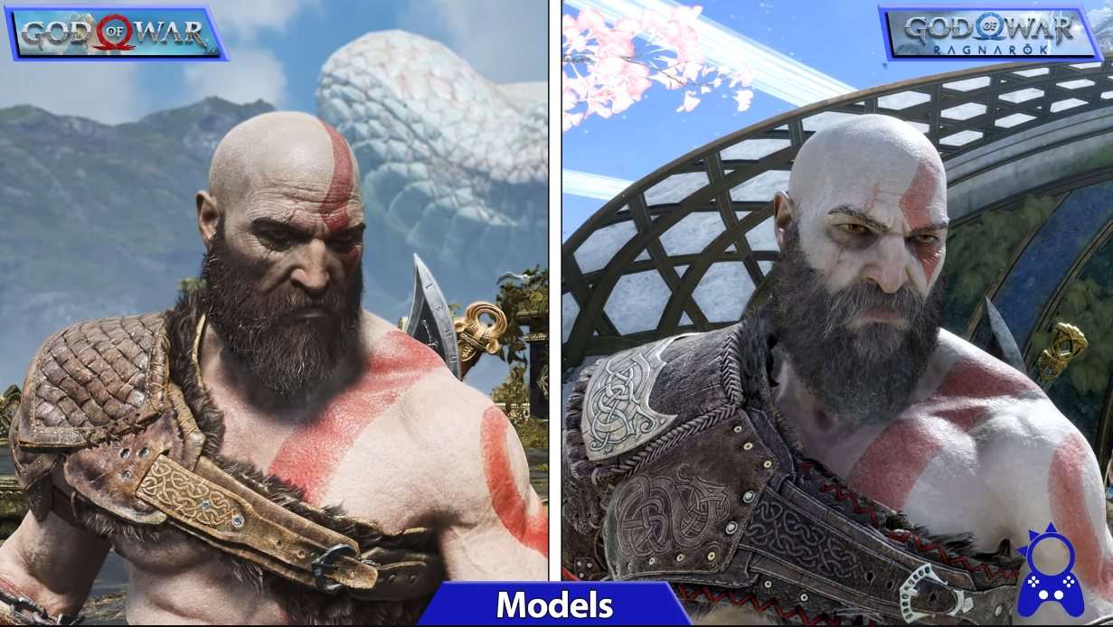 Progression folle : un blogueur compare la version PC de God of War 2018 sur des paramètres Ultra et God of War Ragnarok sur PlayStation 5-11