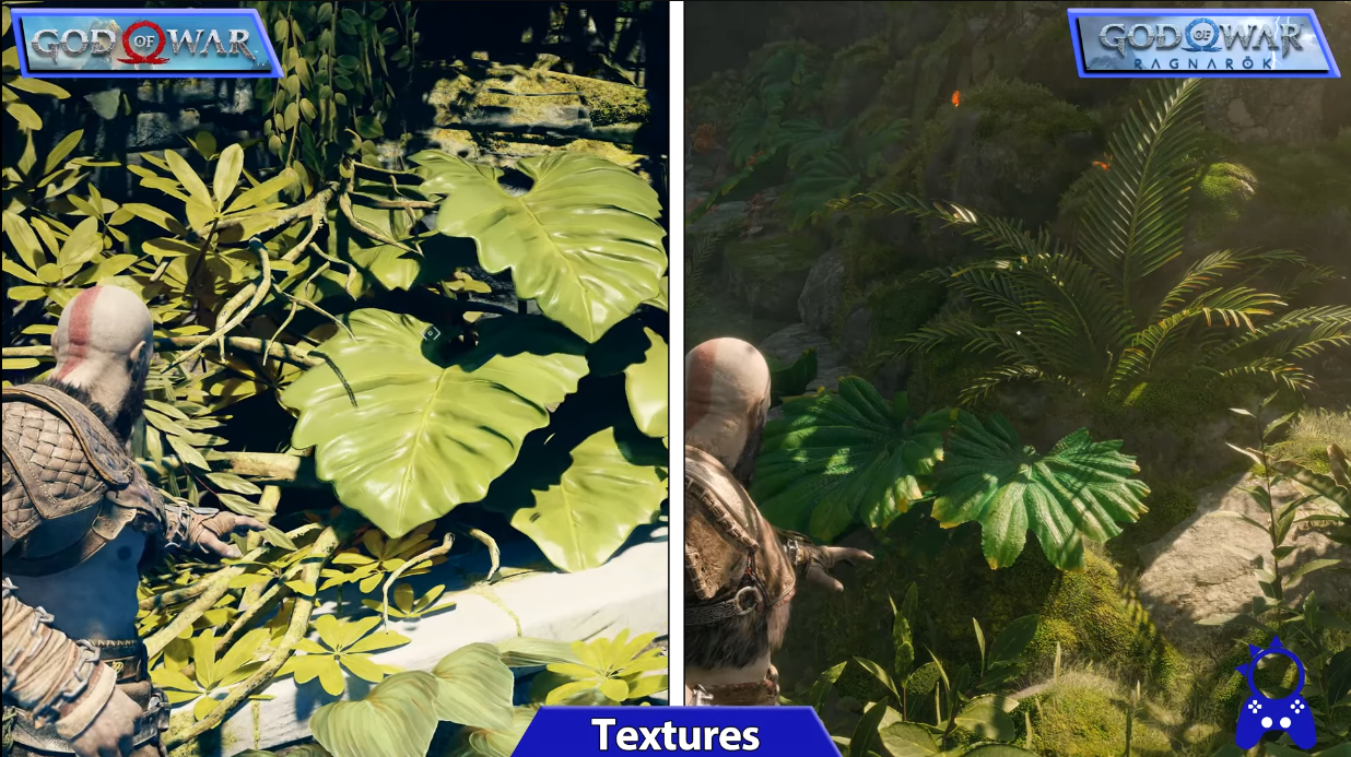 Progression folle : un blogueur compare la version PC de God of War 2018 sur des paramètres Ultra et God of War Ragnarok sur PlayStation 5-12