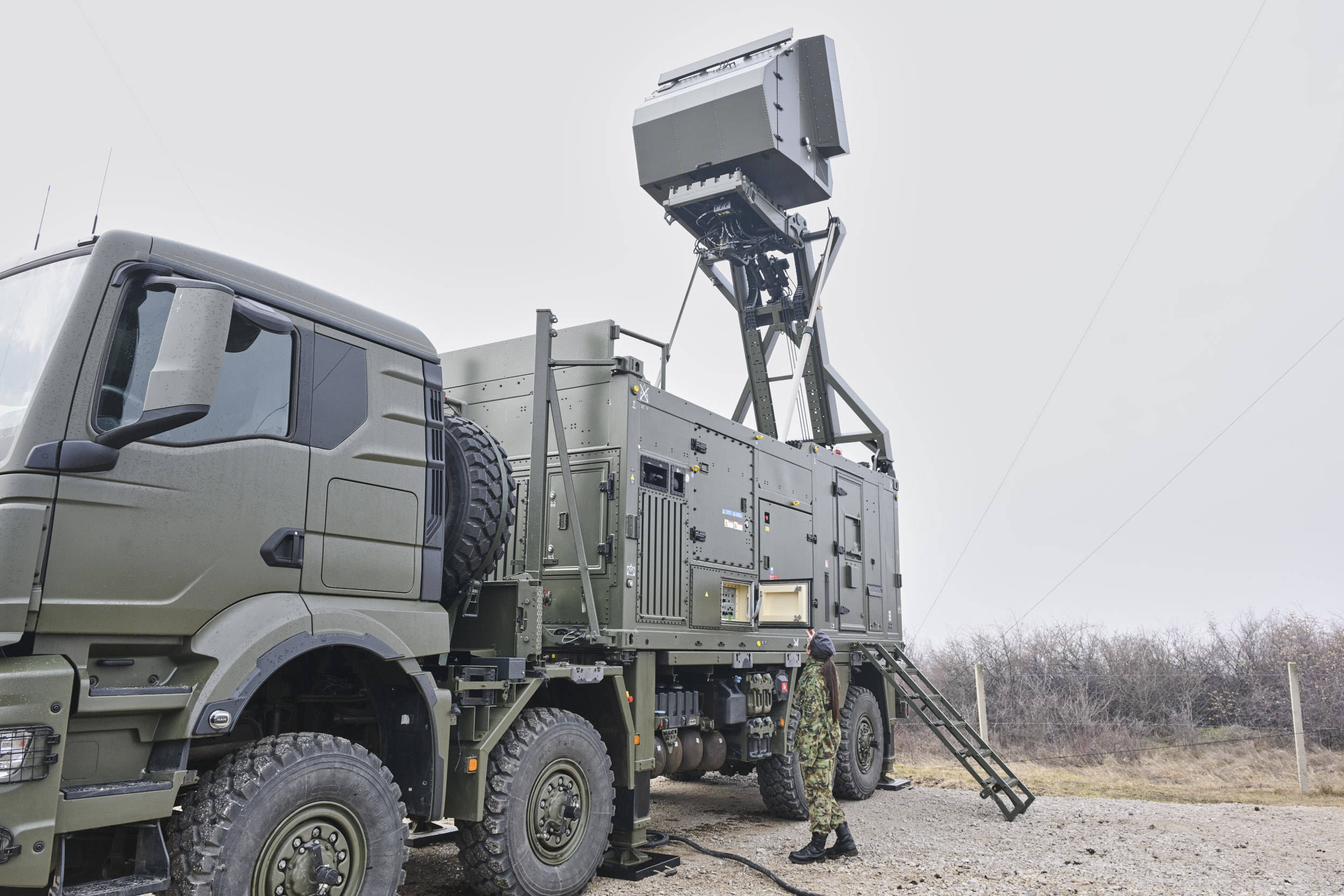 Radar GM200 de l'armée serbe