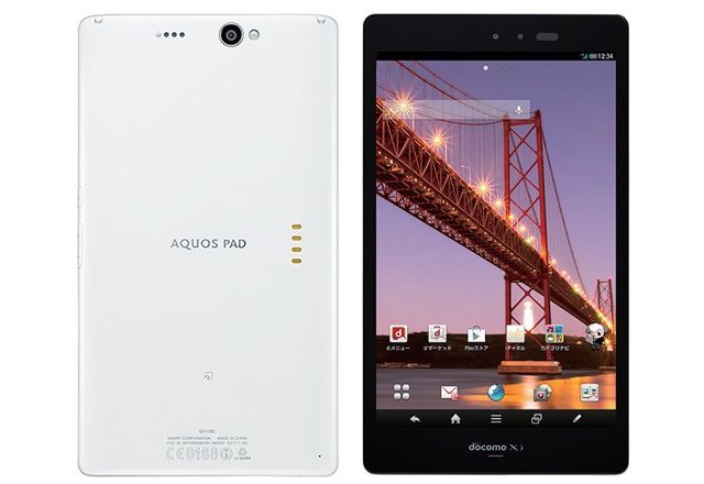 Глядя свысока: Sharp Aquos Pad SH-08E с 7" дисплеем Full HD IGZO и Snapdragon 600 Глядя свысока: Sharp Aquos Pad SH-08E с 7" дисплеем Full HD IGZO и Snapdragon 600
