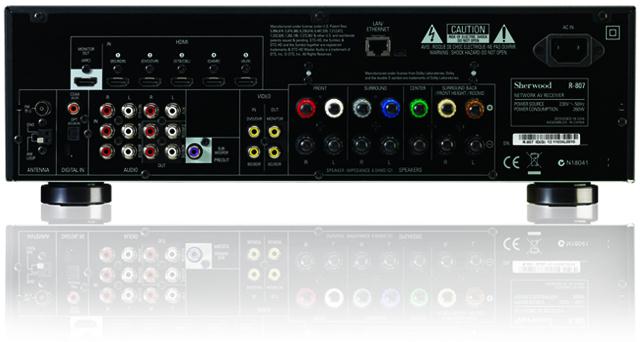 AV-ресивер Sherwood R-807 с поддержкой 4K, 3D Full HD 1080p и Wi-Fi Direct-2