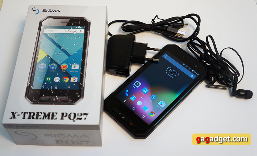 Обзор защищенного смартфона Sigma mobile X-Treme PQ27-2