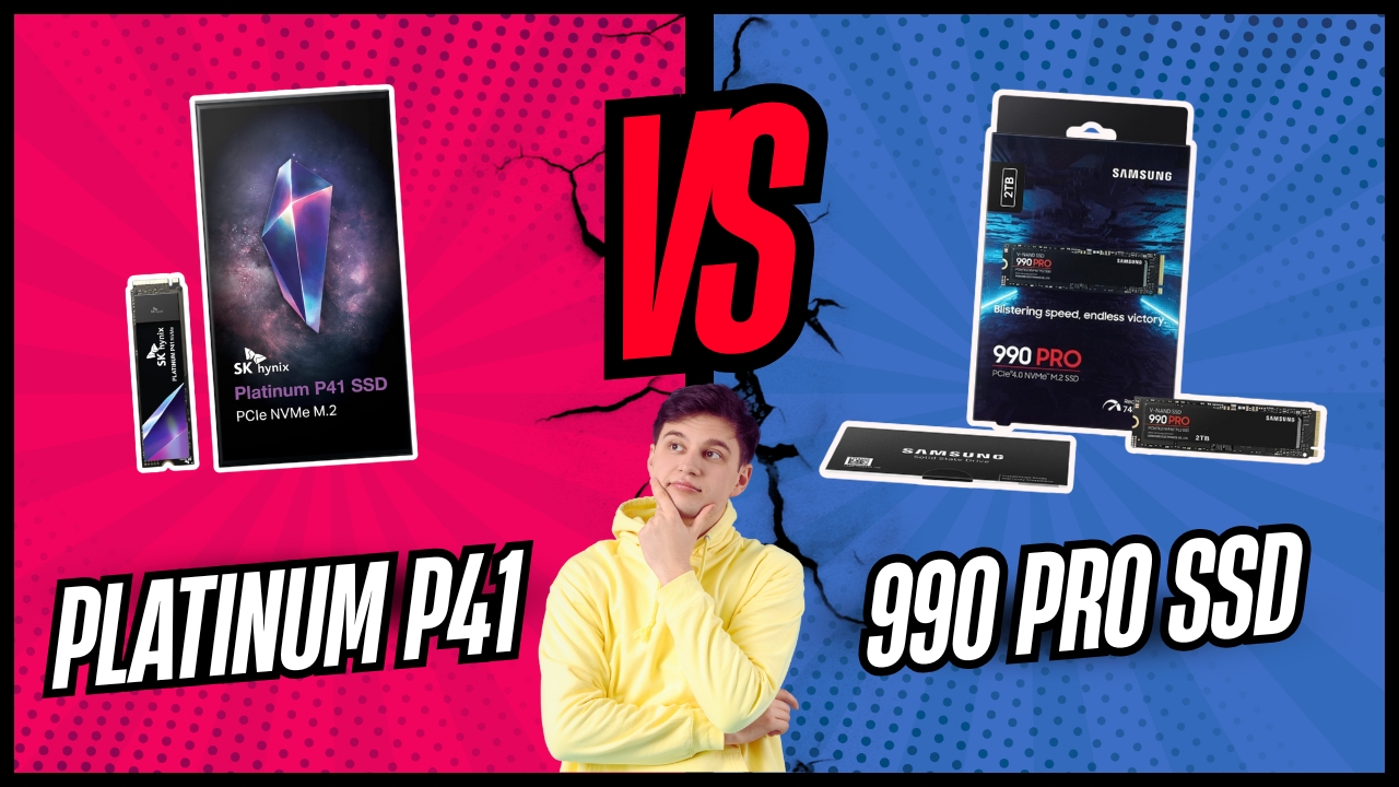 Platinum P41 versus 990 PRO SSD