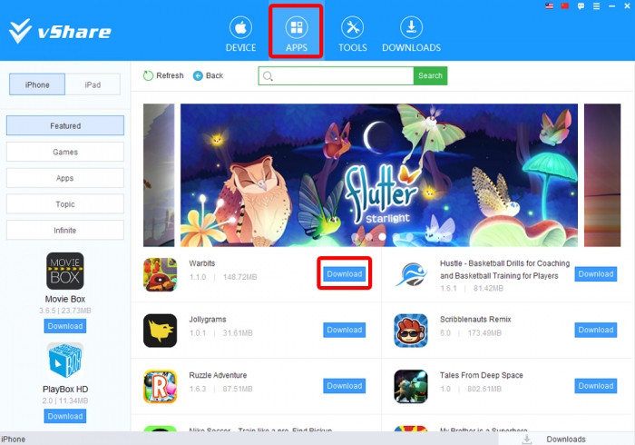скачать вк без app store