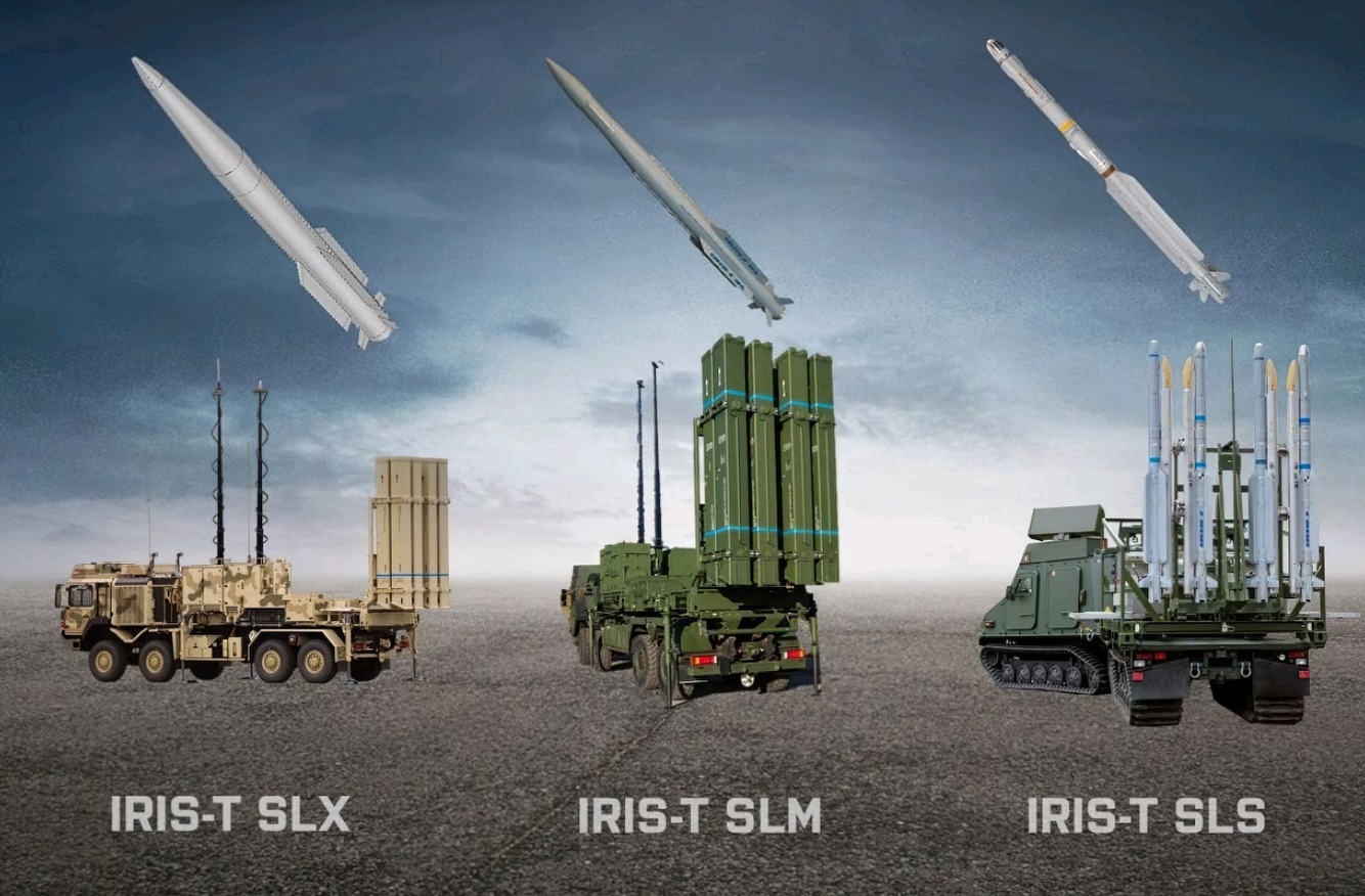 IRIS-T SLX; IRIS-T SLM; IRIS-T SLS