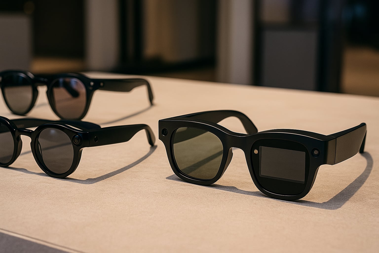 Image illustrative des lunettes intelligentes du futur