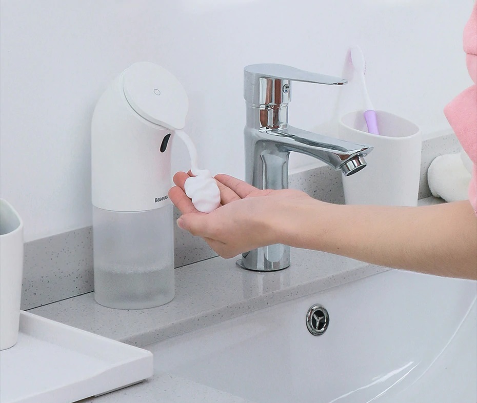soap dispenser touchscreen