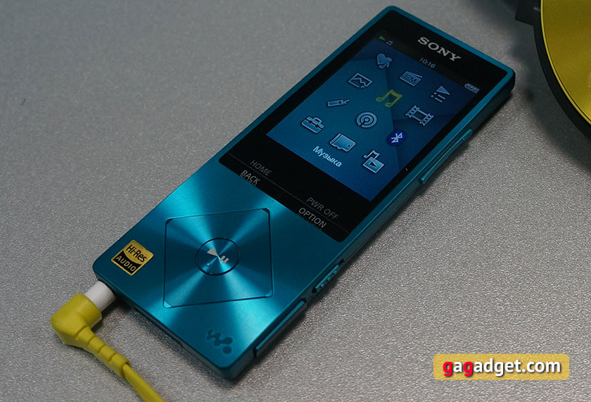 Обзор плеера Sony NWZ-A15 с поддержкой Hi-Res аудио-3