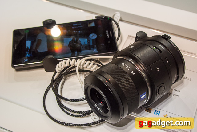 Photokina 2014. Sony Alpha QX1 своими глазами