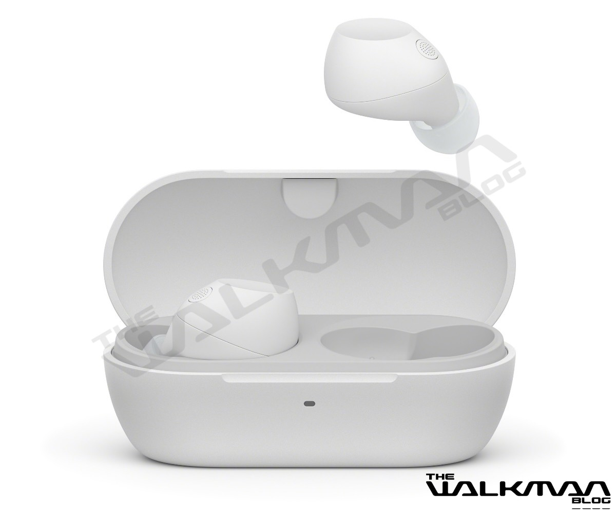 Vue inférieure du casque sans fil Sony WF-C710N