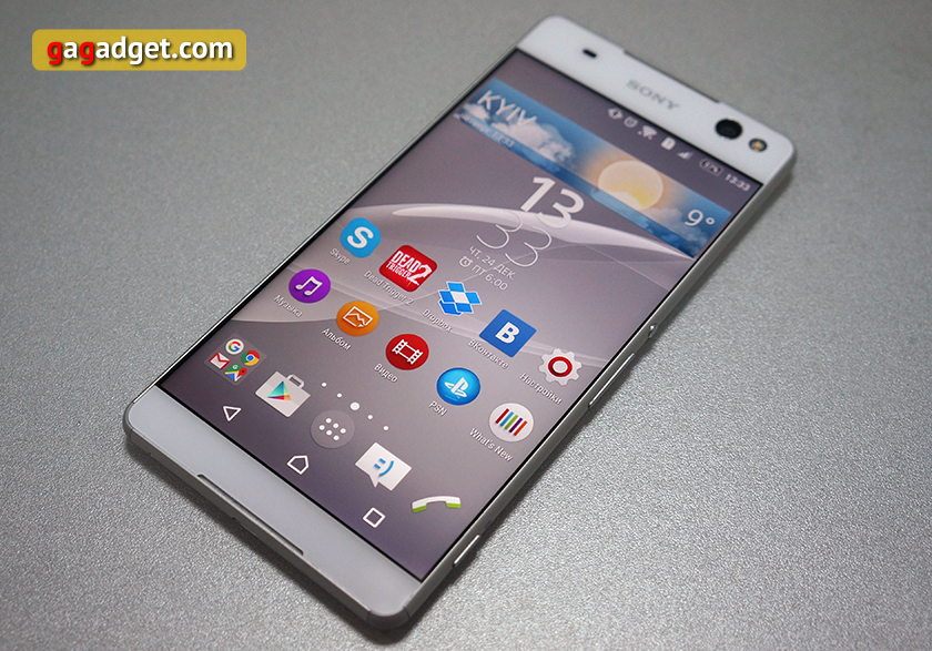 «Лопата» без рамок: обзор 6-дюймового смартфона Sony Xperia C5 Ultra-3