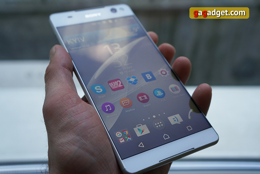 «Лопата» без рамок: обзор 6-дюймового смартфона Sony Xperia C5 Ultra-12
