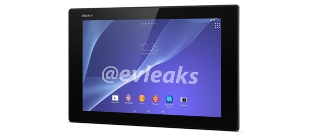 Планшет Sony Xperia Tablet Z2 засветился на фотографиях