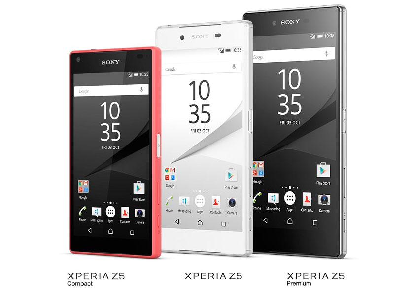 IFA 2015: флагманская линейка смартфонов Sony Xperia Z5, Z5 Compact и Z5 Premium