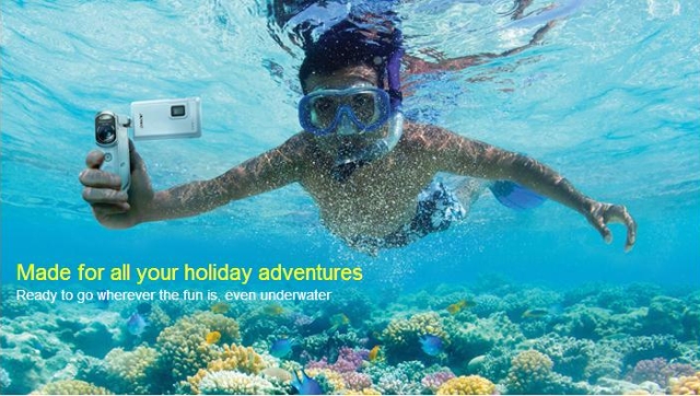 Защищенная видеокамера Sony Handycam HDR-GWP88V с проектором