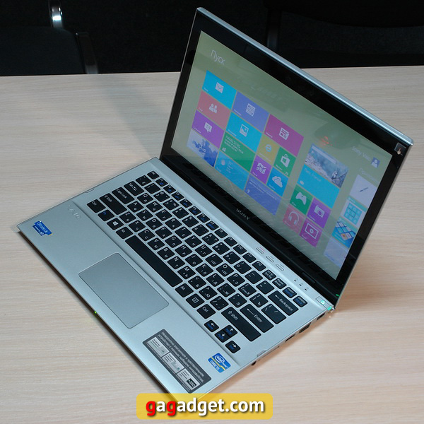 Обзор ноутбука с сенсорным экраном Sony Vaio T13 Touch (SVT1312X1RS)