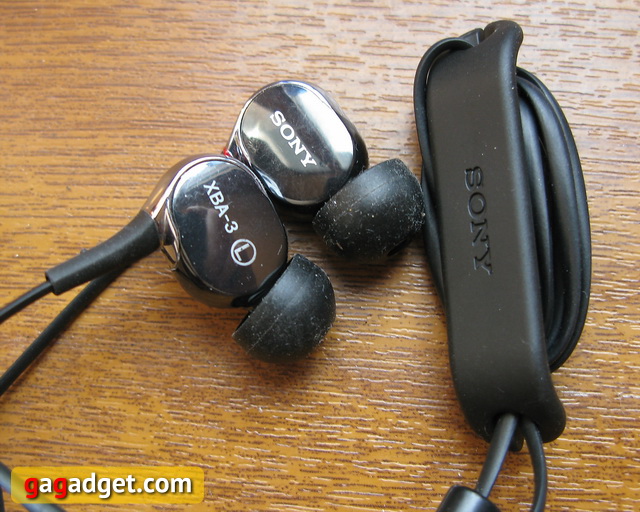 Обзор арматурных наушников Sony XBA-3-4
