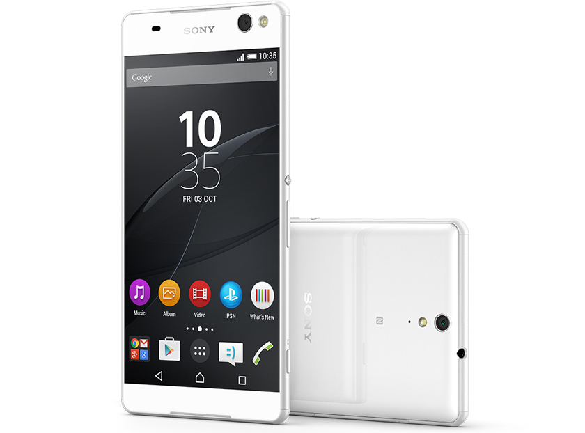 Sony представила безрамочный "плафон" Xperia C5 Ultra и защищенный Xperia M5