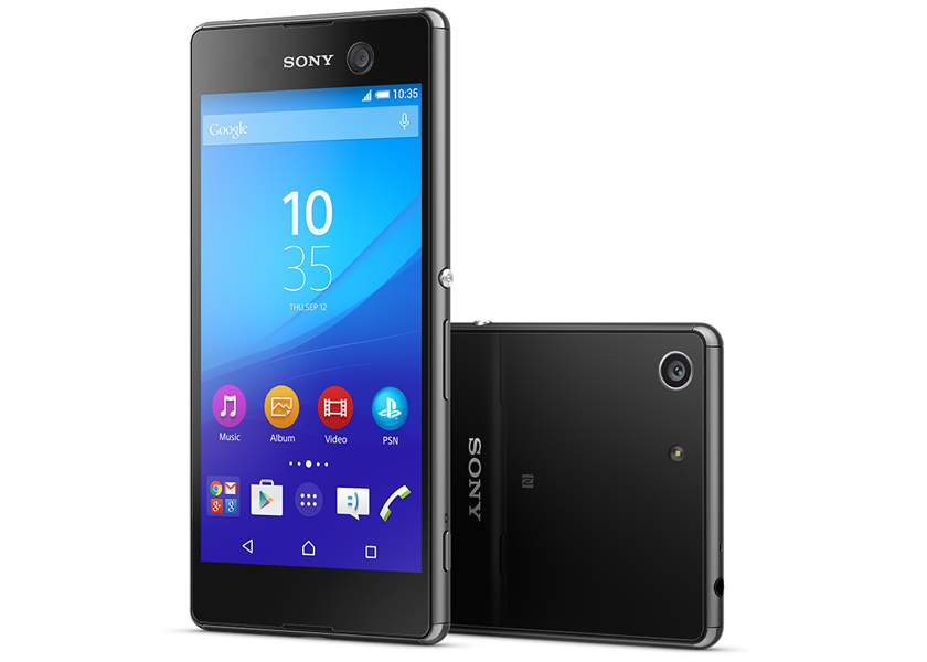 Sony представила безрамочный "плафон" Xperia C5 Ultra и защищенный Xperia M5-3