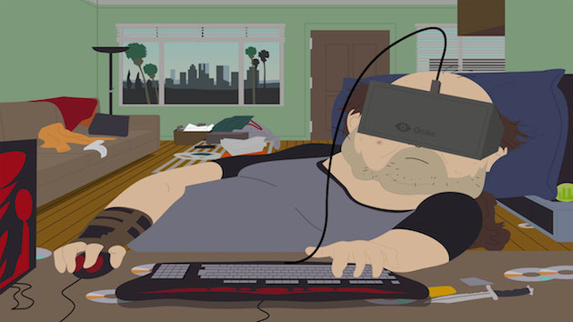 Интересные видео недели: виртуальный South Park, футболка-тетрис и самая высокая водная горка