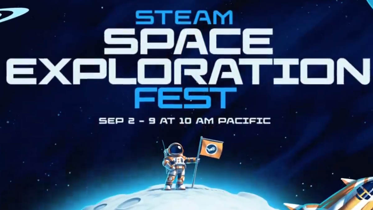 Valve invite les joueurs au festival de l'exploration spatiale sur Steam