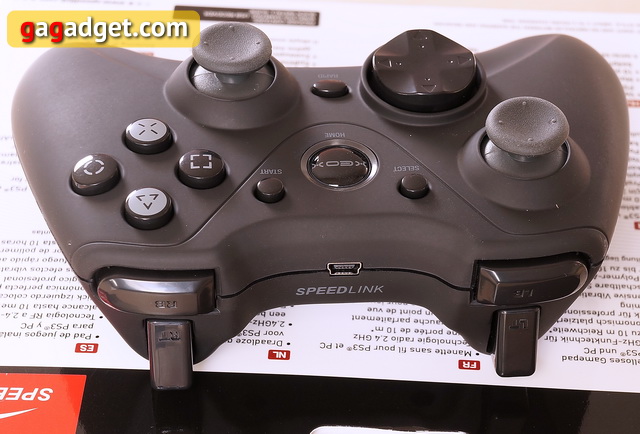 Обзор игрового контроллера Speedlink Xeox Pro (SL-4446-BK)
