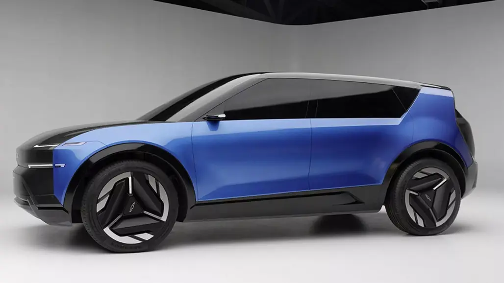 Chevrolet sporty EV - side view