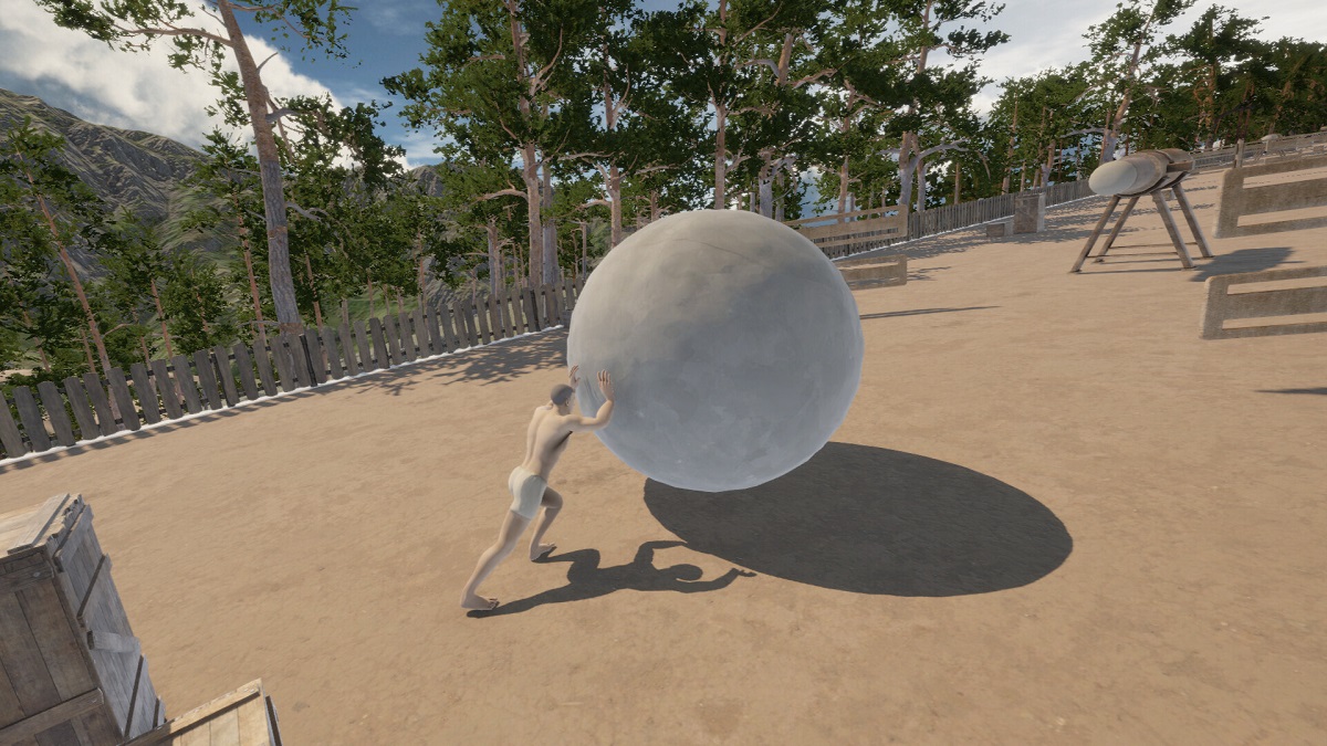 The Game of Sisyphus, an interpretation of the ancient Greek legend about a builder cursed by the gods, has been released on Steam