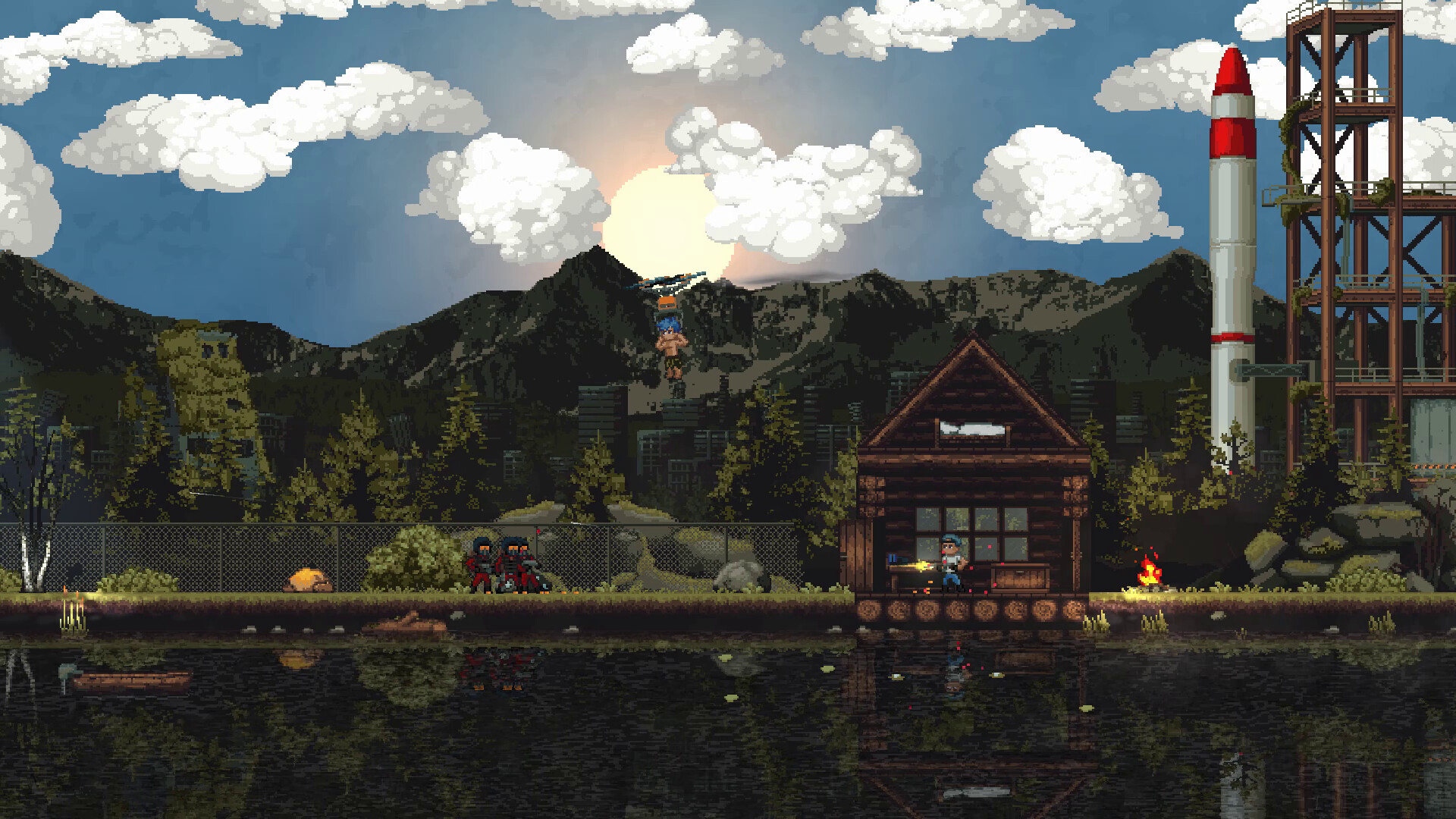 Extrait du jeu Ruins To Fortress - construction d'une base