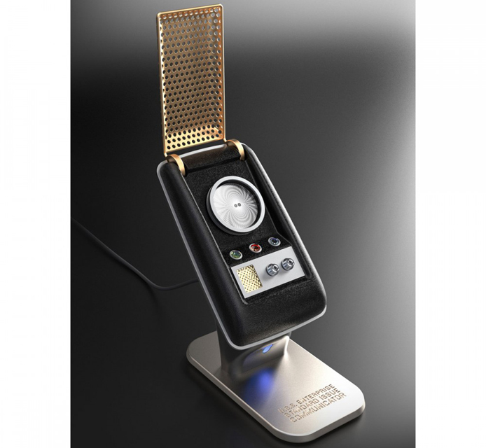 Bluetooth-гарнитура в виде коммуникатора из Star Trek-2