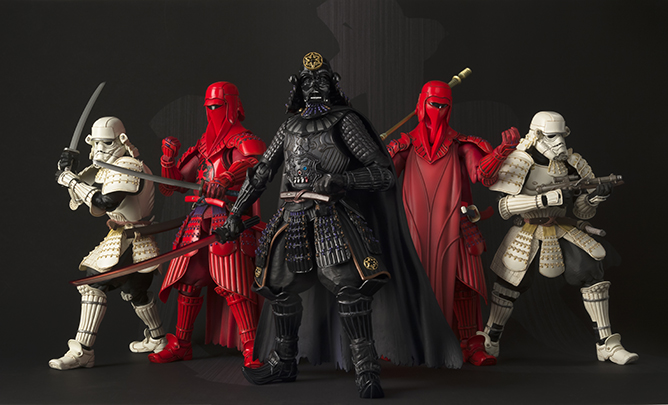 Фигурки Star Wars в японском стиле