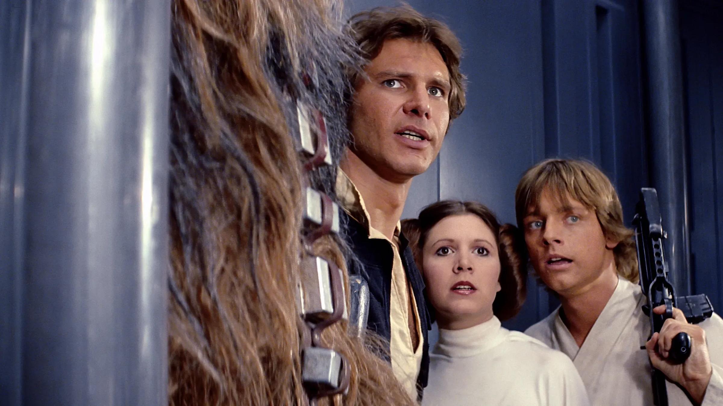 Poster of the original version of Star Wars