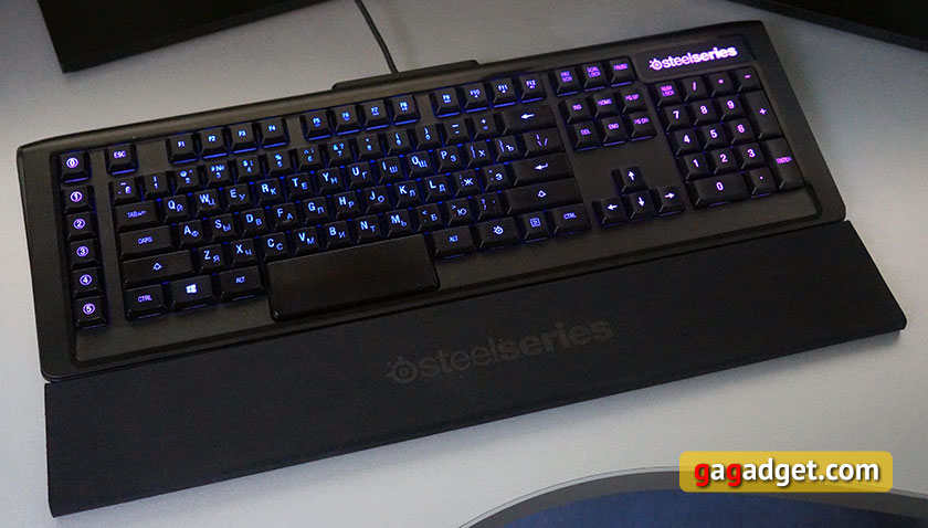 Обзор геймерской механической клавиатуры SteelSeries Apex M800-6