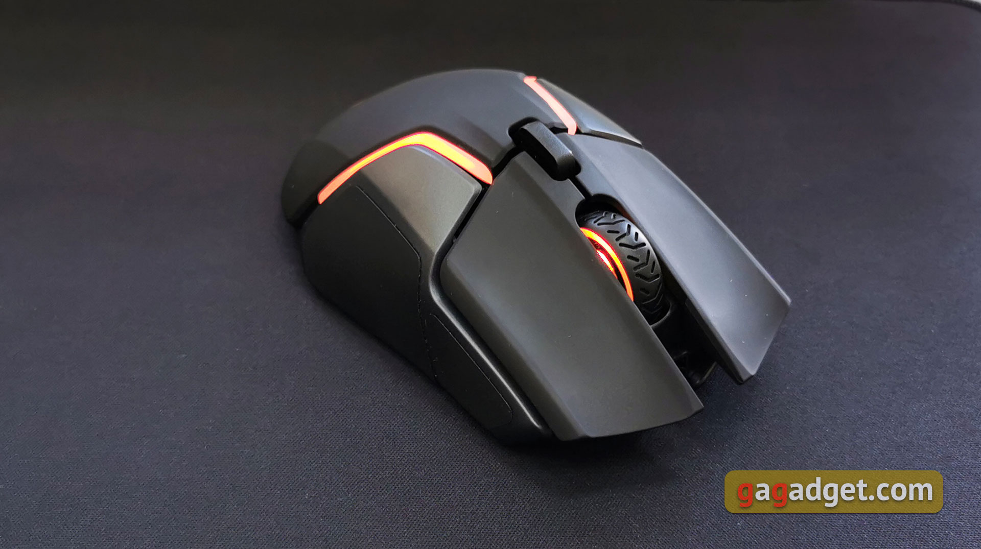 Огляд SteelSeries Rival 650 Wireless: бездротова геймерская миша з подвійним сенсором та швидкою зарядкою-27