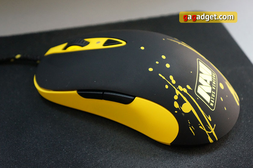 Обзор игровой мышки SteelSeries Sensei RAW Na`Vi Edition