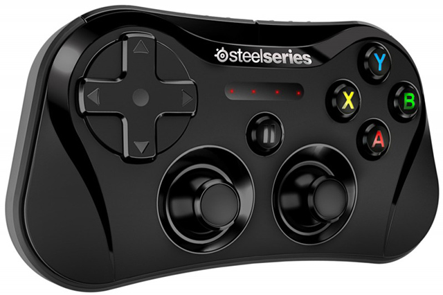 Компактный Bluetooth-геймпад SteelSeries Stratus для устройств на iOS7
