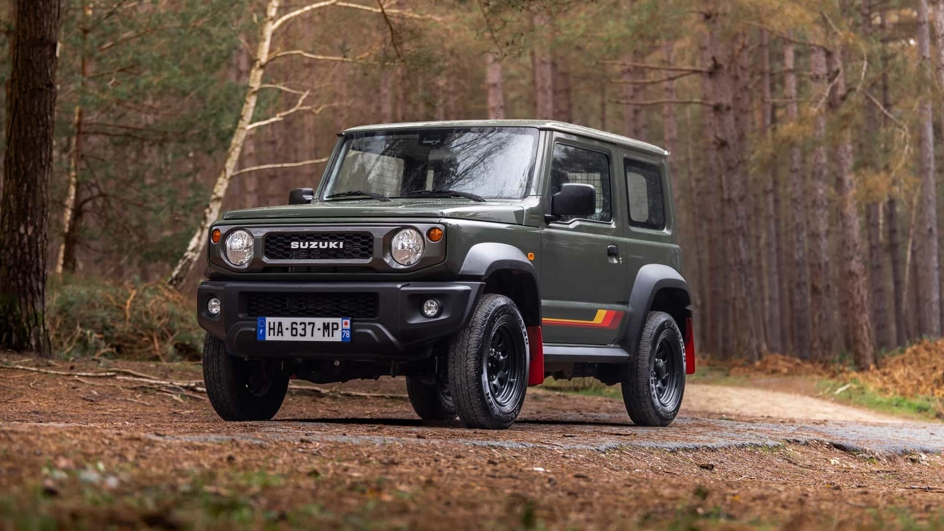 Suzuki Jimny 55ème Anniversaire у Франції - фото 1