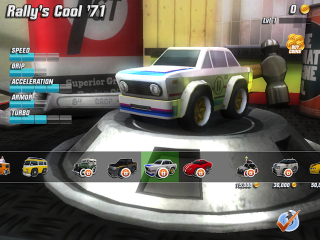 Игры для iPad: Table Top Racing  -5