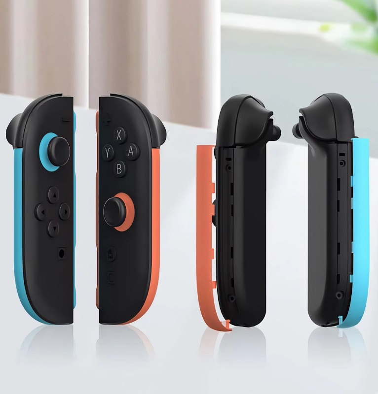 Coloured Joy-Con overlays