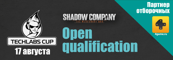 16-19 августа пройдут отборочные туры TECHLABS CUP UA 2013 по World of Tanks, Shadow Company и Dota2-3