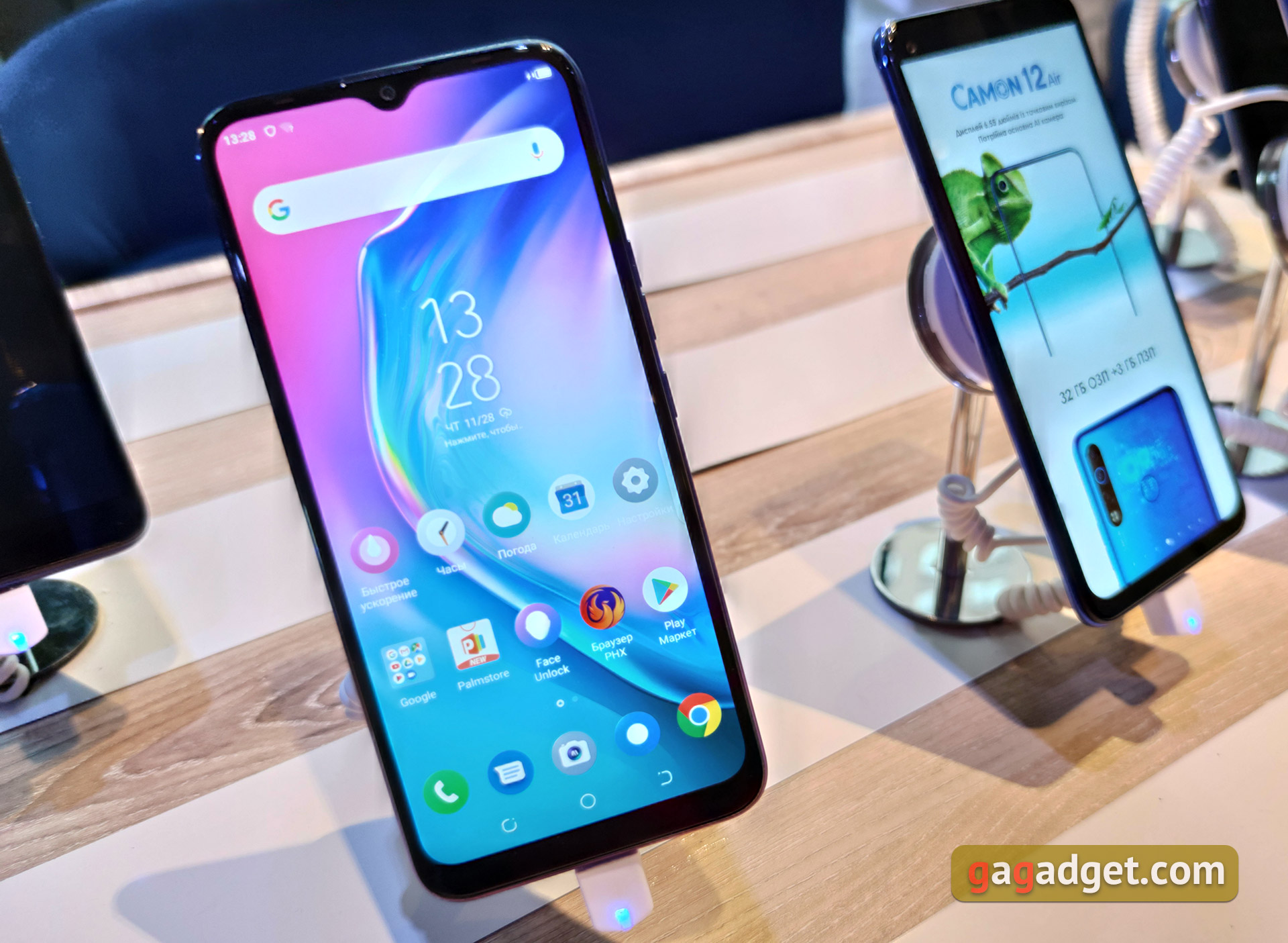TECNO Mobile привезла в Украину недорогие смартфоны CAMON 12, CAMON 12 Air и SPARK 4-2