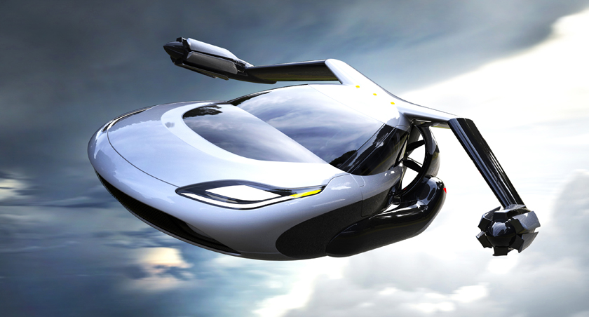 Концепт беспилотного летающего автомобиля Terrafugia TF-X