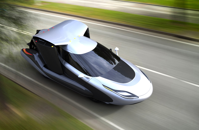 Концепт беспилотного летающего автомобиля Terrafugia TF-X-4