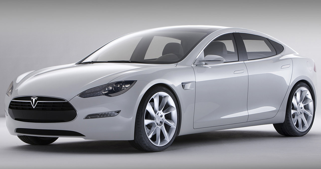 Tesla Model S Concept 2009 года