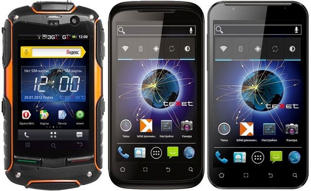 3 двухсимных смартфона TeXet в «Алло»: защищенный TM-3200R и обычные TM-4504 да TM-5204 3 двухсимных смартфона TeXet в «Алло»: защищенный TM-3200R и обычные TM-4504 да TM-5204