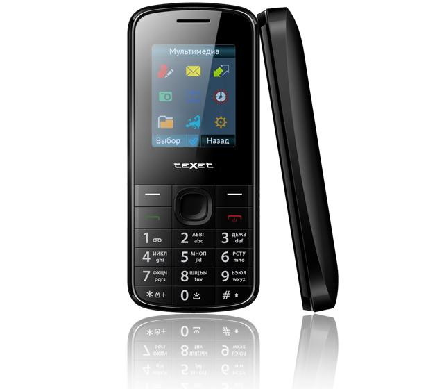 Дешевая двухсимная звонилка TeXet TM-102