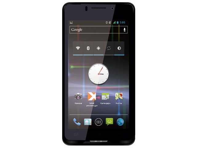 Смартфон TeXet TM-4677 с 4.5-дюймовым IPS дисплеем 960х540