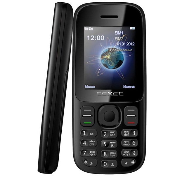 Бюджетная DualSIM звонилка TeXet TM-D108 Бюджетная DualSIM звонилка TeXet TM-D108