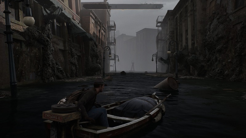 Скріншот із ремастера The Sinking City, текстури поліпшені
